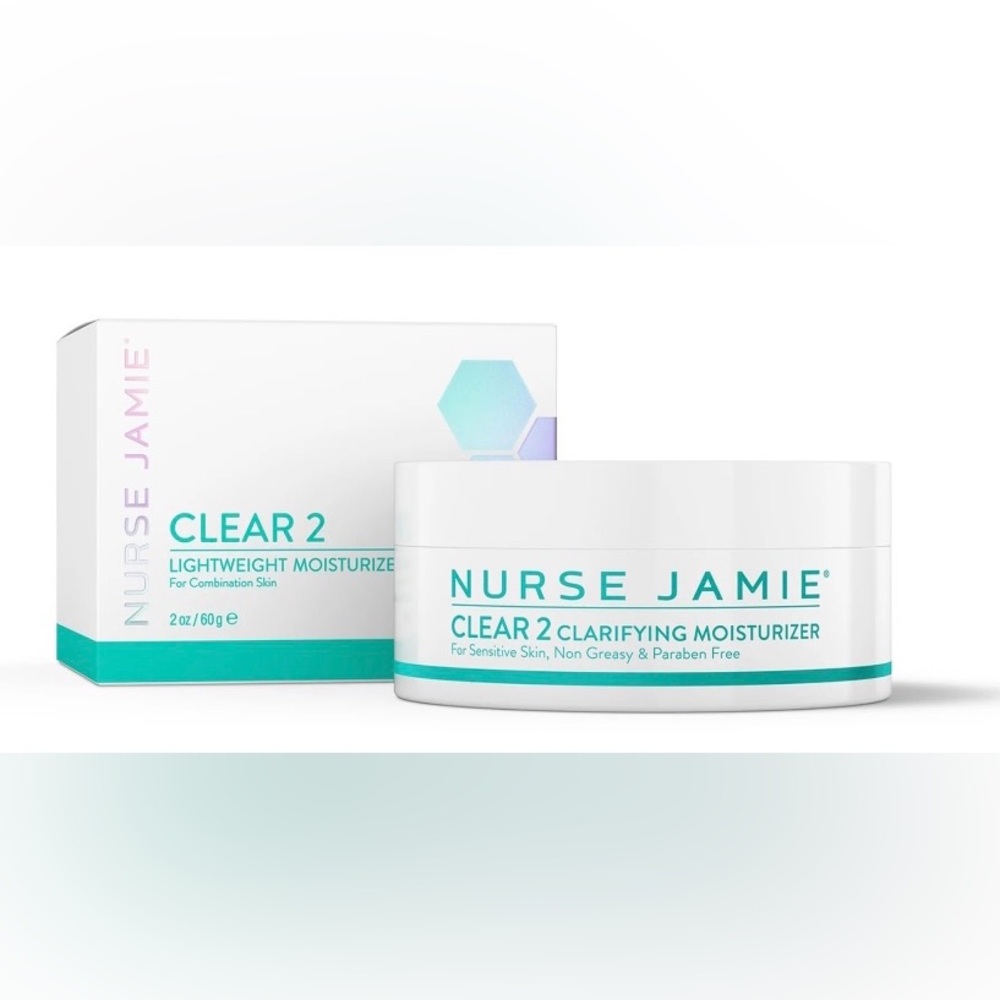 NURSE JAMIE CLEAR 2 Lightweight Moisturizer 2 Oz NEW
